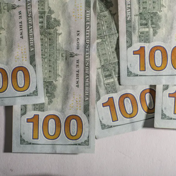 Multiple $100 bills